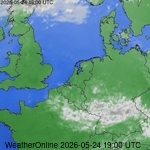 Satellietbeelden van Nederland