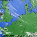 Satellietbeelden van Nederland