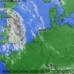 Satellietbeelden van Nederland