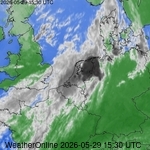 Satellietbeelden van Nederland