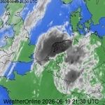 Satellietbeelden van Nederland
