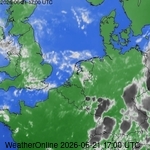 Satellietbeelden van Nederland