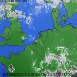 Satellietbeelden van Nederland