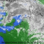 Satellietbeelden van Nederland