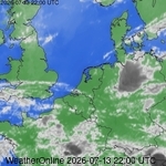 Satellietbeelden van Nederland