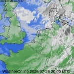 Satellietbeelden van Nederland