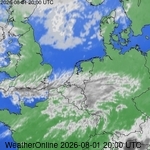 Satellietbeelden van Nederland