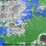 Satellietbeelden van Nederland