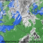 Satellietbeelden van Nederland