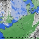 Satellietbeelden van Nederland