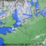 Satellietbeelden van Nederland