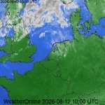 Satellietbeelden van Nederland