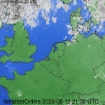 Satellietbeelden van Nederland
