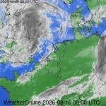 Satellietbeelden van Nederland