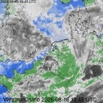 Satellietbeelden van Nederland