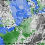 Satellietbeelden van Nederland