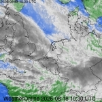 Satellietbeelden van Nederland