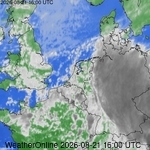 Satellietbeelden van Nederland