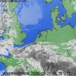 Satellietbeelden van Nederland