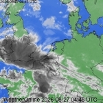 Satellietbeelden van Nederland