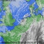 Satellietbeelden van Nederland