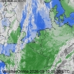 Satellietbeelden van Nederland