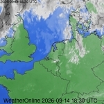 Satellietbeelden van Nederland
