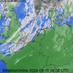 Satellietbeelden van Nederland