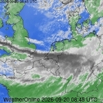 Satellietbeelden van Nederland
