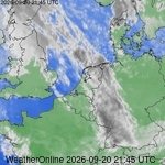 Satellietbeelden van Nederland