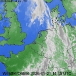 Satellietbeelden van Nederland