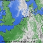 Satellietbeelden van Nederland