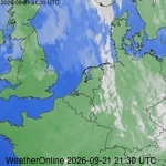 Satellietbeelden van Nederland