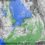 Satellietbeelden van Nederland