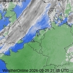 Satellietbeelden van Nederland