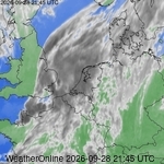 Satellietbeelden van Nederland