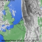 Satellietbeelden van Nederland