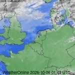 Satellietbeelden van Nederland