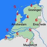 Verwachting wo, 22-01 Nederland