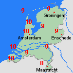 Verwachting vr, 24-01 Nederland