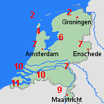 Verwachting vr, 06-02 Nederland