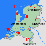 Verwachting zo, 08-02 Nederland