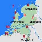 Verwachting vr, 20-02 Nederland