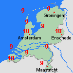 Verwachting wo, 25-03 Nederland