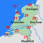 Verwachting wo, 23-09 Nederland