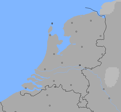 Bewolking Nederland