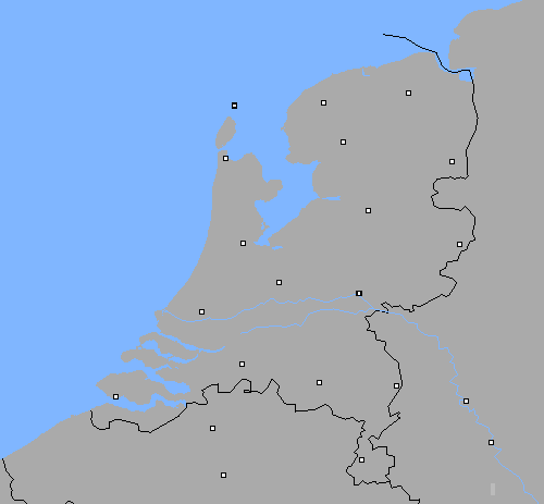 Bewolking Nederland