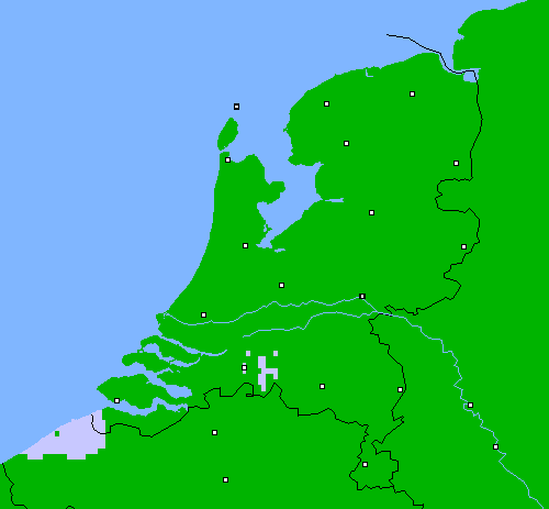 Neerslag (24 uur) Nederland