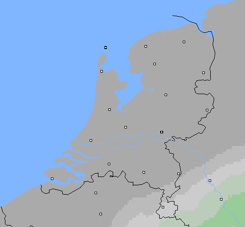 Bewolking Nederland