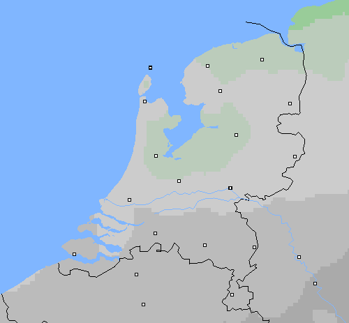 Bewolking Nederland